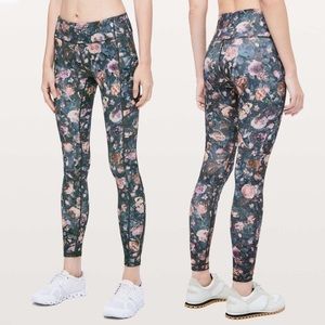 Lululemon Speed Up Tight Frosted Rose Multi J34